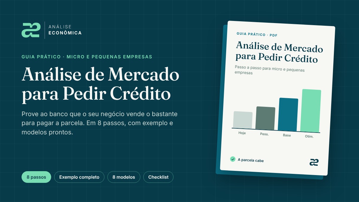 Análise de mercado para pedir crédito